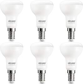 DiCUNO E14 LED Lampe 5W, Warmweiß 2700K, ersetzt