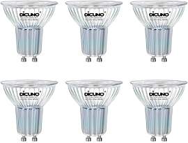 DiCUNO LED GU10 Lampen 5W ersetzt 50W
