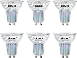 DiCUNO LED GU10 Lampen 5W ersetzt 50W