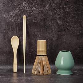 DiDiBirDi Matcha Schneebesen Set, Matcha