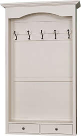 Dielen Oberschrank mit Kleiderhaken im