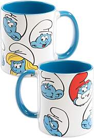 Die Schlümpfe Tasse - Allover Kaffeetasse Becher