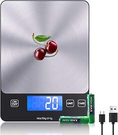 Digitale Küchenwaage, USB C Elektronik