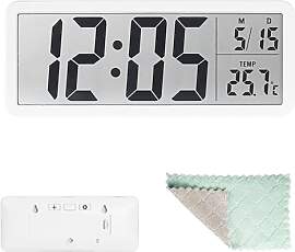 Digitale Wanduhr Batteriebetrieben - Modern