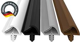 Dikara Türdichtung Schwarz 5m - 3mm Nutbreite /