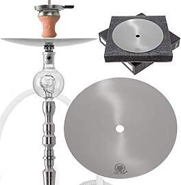DILAW Shisha Kohleteller V2A Edelstahl | 21cm