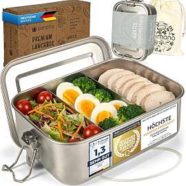 Dimono® Lunchbox Brotdose 1400ml Auslaufsichere