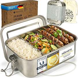 Dimono® Lunchbox Brotdose 2400ml Auslaufsichere