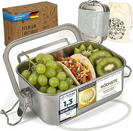 Dimono® Lunchbox Brotdose 550ml Auslaufsichere