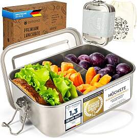 Dimono® Lunchbox Brotdose 850ml Auslaufsichere