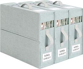 Dimoxii 3er-Set Bettwäsche Organizer, über 40%