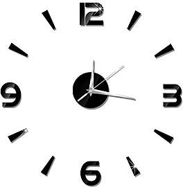Dioche Wanduhr Aufkleber, 1 mm Acryl Spiegel,