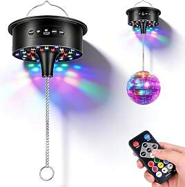 Disco-Kugel Motor mit Fernbedienung: Discokugel