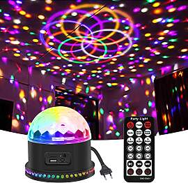 Discokugel Partylicht 54 LEDs, Gomifie Discolicht