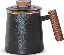 DISDADA Teetasse mit Deckel und Sieb, Große