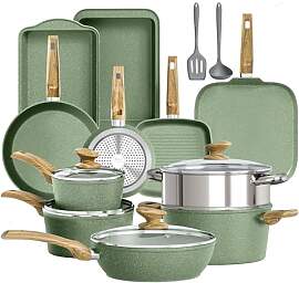 DishDelight Induktions-Kochgeschirr-Set mit