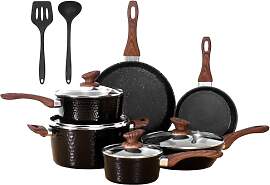 DishDelight Topf und Pfannenset 12-teilige