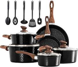 DishDelight Topf und Pfannenset 15-teilige