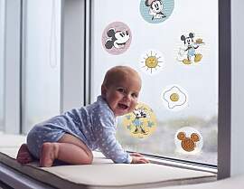 Disney Fenstersticker - Mickey Rise and Shine