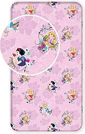Disney Kinder Bettlaken Spannbetttuch Prinzessin