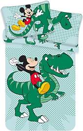 Disney Kinderbettwäsche Dinosaurier - Mickey Maus 