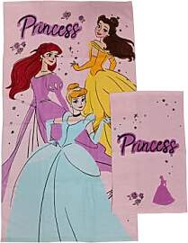 Disney Princess Badetücher aus Frottee, Set mit 2 