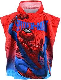 Disney Spider-Man Handtuch mit Kapuze, Poncho,