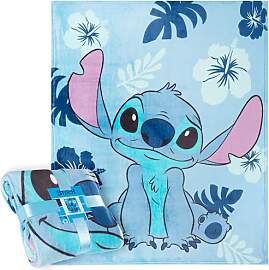 Disney Stitch Fleecedecke Klein Warme Kuscheldecke 