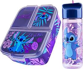 Disney Stitch Kinder Lunchbox mit Fächern und