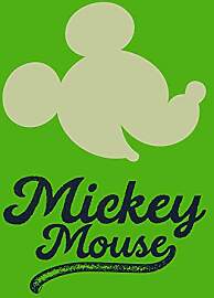 Disney Wandbild von Komar | Mickey Mouse Green