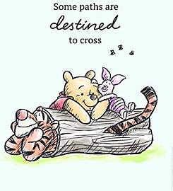 Disney Wandbild von Komar | Winnie Pooh Path |