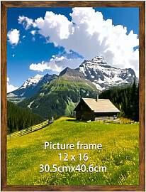 Ditwis Bilderrahmen 30x40 Braun, Fotorahmen für