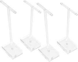 DIYEAH 4 Stück Teiliges Acryl Ohrringständer