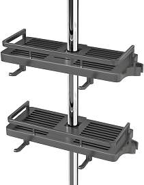 DIYGEEK Duschablage Ohne Bohren für Duschstange