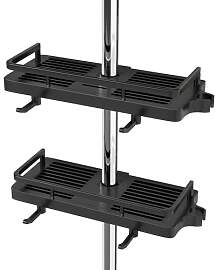 DIYGEEK Duschregal ohne Bohren für Duschstange