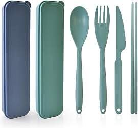 DIYJEP Verlängern Besteck Set, 2 Pcs Camping