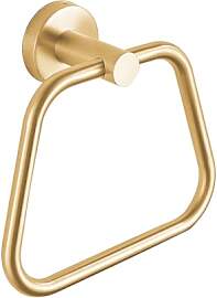 DIYZON Handtuchring Gold, Bad-Accessoire aus 304