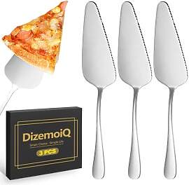 DizemoiQ 3 Stück Edelstahl Tortenheber Set