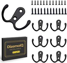DizemoiQ 30 Stück Garderobenhaken Set Moderne