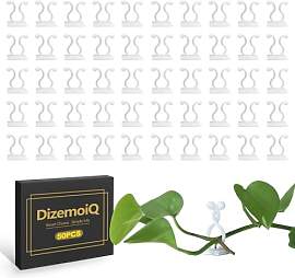 DizemoiQ 50 Stück Pflanzenclips Selbstklebend