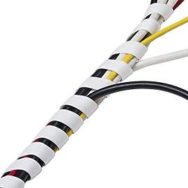 D-Line CTW2.5W Kabelspirale, Kabel-Spiralschlauch, 