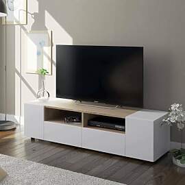 Dmora - Topeka TV-Ständer, Fernseh-Sideboard für 