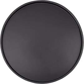 DN DECONATION Rundes Tablett Schwarz, 37,5 cm