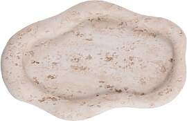 DN DECONATION Schmuckschale Wolkenform Deko Beige