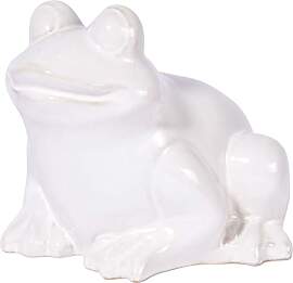 dobar 10410e Gartenfigur Frosch Gr. M - Dekofigur
