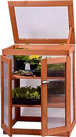 dobar® 29167FSC Mini-Gewächsschrank 0,16 m³|