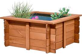 dobar 29236FSCe Hochteich Square - Gartenteich aus 
