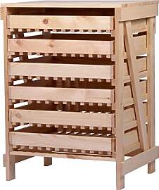 dobar® Green Label 29024FSCe Apfelstiege mit 6