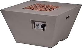dobar® Großer Outdoor Terrassenkamin Gas