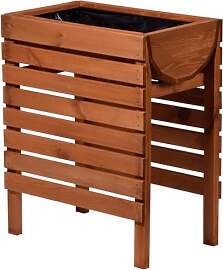 dobar® Hochbeet Bausatz Gr. L inkl. Pflanzfolie - 